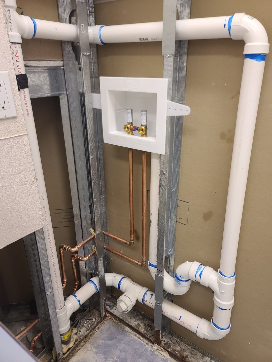 Project Perfect Laundry Drain Line Installation image